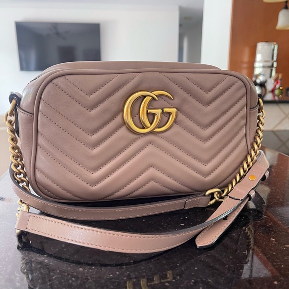 Gucci Handbags - Gucci GG Marmot small shoulder bag